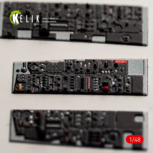 Kelik F-4E Terminator - interior 3D decals for Hasegawa - 3D belsőtér-részletező matricakészlet