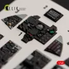 Kelik F-4E Terminator - interior 3D decals for Hasegawa - 3D belsőtér-részletező matricakészlet