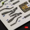 Kelik F-4E Terminator - interior 3D decals for Hasegawa - 3D belsőtér-részletező matricakészlet