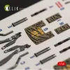 Kelik F-4E Terminator - interior 3D decals for Hasegawa - 3D belsőtér-részletező matricakészlet