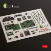 Kelik Fulmar Mk.II - interior 3D decals for Trumpeter - 3D belsőtér-részletező matricakészlet