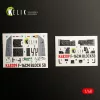 Kelik F-16CM - interior 3D decals for Great Wall Hobby - 3D belsőtér-részletező matricakészlet
