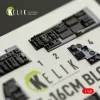 Kelik F-16CM - interior 3D decals for Great Wall Hobby - 3D belsőtér-részletező matricakészlet