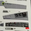Kelik F-106A Delta Dart Type 1 - interior 3D decals for Trumpeter - F-106A Delta Dart 1. típus – 3D belsőtér-részletező matricakészlet