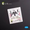 Kelik F-5E Tiger II early series interior 3D decals for Dream Model kit - F-5E Tiger II korai sorozat – 3D belsőtér-részletező matricakészlet
