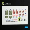 Kelik SU-24M interior 3D decals for Trumpeter kit - 3D belsőtér-részletező matricakészlet