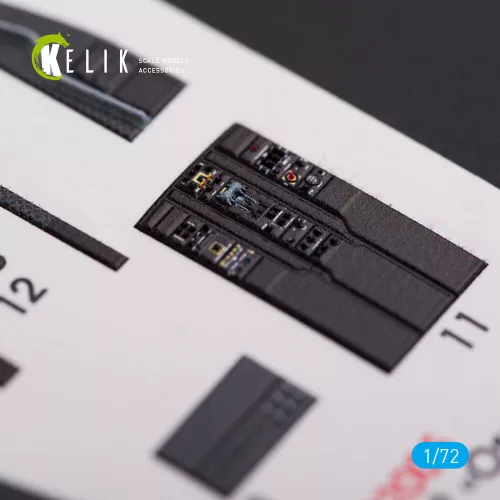 Kelik V-22 Osprey interior 3D decals for Hasegawa kit - 3D belsőtér-részletező matricakészlet