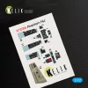 Kelik F-4J Phantom II interior 3D decals for FineMolds kit - 3D belsőtér-részletező matricakészlet