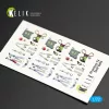 Kelik F-4J Phantom II interior 3D decals for FineMolds kit - 3D belsőtér-részletező matricakészlet