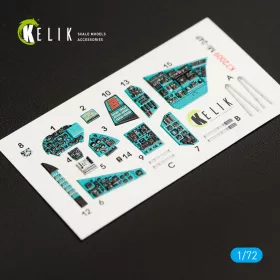   Kelik MI-24P interior 3D decals for Zvezda kit - 3D belsőtér-részletező matricakészlet