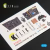 Kelik BF109-10G interior 3D decals for Fine Molds kit - 3D belsőtér-részletező matricakészlet