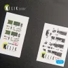 Kelik F-16D Fighting Falcon interior 3D decals for Kinetic kit - 3D belsőtér-részletező matricakészlet