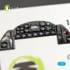Kelik F9F-8 Cougar interior 3D decals for Hasegawa kit - 3D belsőtér-részletező matricakészlet