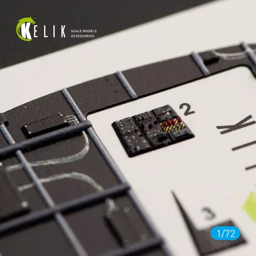 Kelik MH-53E Sea Dragon interior 3D decals for Italeri kit - 3D belsőtér-részletező matricakészlet