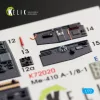 Kelik Me-410 A-1/B-1 interior 3D decals for Fine Molds kit - 3D belsőtér-részletező matricakészlet