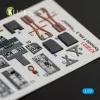 Kelik Tornado F Mk.3 Firebird interior 3D decals for Hasegawa - 3D belsőtér-részletező matricakészlet