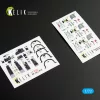 Kelik RF-4EJ Phantom II interior 3D decals for Fine Molds kit - 3D belsőtér-részletező matricakészlet