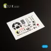 Kelik Hawker Tempest Mk.V interior 3D decals for Airfix kit - 3D belsőtér-részletező matricakészlet