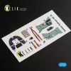 Kelik Hawker Typhoon Mk.IB interior 3D decals for Airfix kit - 3D belsőtér-részletező matricakészlet