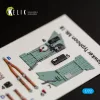Kelik Hawker Typhoon Mk.IB interior 3D decals for Airfix kit - 3D belsőtér-részletező matricakészlet