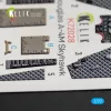 Kelik A-4M Skyhawk interior 3D decals for Fujimi/Hobby 2000 kit - 3D belsőtér-részletező matricakészlet