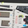 Kelik A-4M Skyhawk interior 3D decals for Fujimi/Hobby 2000 kit - 3D belsőtér-részletező matricakészlet