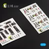 Kelik F-4(C,D) Phantom II interior 3D decals for Hasegawa kit - 3D belsőtér-részletező matricakészlet