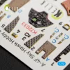 Kelik A-4F Skyhawk interior 3D decals for HobbyBoss kit - 3D belsőtér-részletező matricakészlet