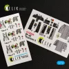 Kelik RF-4E Phantom II interior 3D decals for Hasegawa kit - 3D belsőtér-részletező matricakészlet