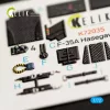 Kelik F-35A  interior 3D decals for Hasegawa kit - 3D belsőtér-részletező matricakészlet