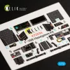 Kelik F-35B  interior 3D decals for Hasegawa kit - 3D belsőtér-részletező matricakészlet
