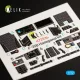 Kelik F-35B  interior 3D decals for Hasegawa kit - 3D belsőtér-részletező matricakészlet