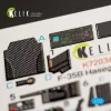Kelik F-35B  interior 3D decals for Hasegawa kit - 3D belsőtér-részletező matricakészlet
