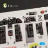 Kelik RF-4C Phantom II interior 3D decals for Hasegawa kit - 3D belsőtér-részletező matricakészlet