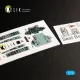 Kelik SU-27 interior 3D decals for Trumpeter kit - 3D belsőtér-részletező matricakészlet