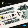 Kelik SU-27 interior 3D decals for Trumpeter kit - 3D belsőtér-részletező matricakészlet