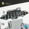 Kelik SU-27 interior 3D decals for Trumpeter kit - 3D belsőtér-részletező matricakészlet