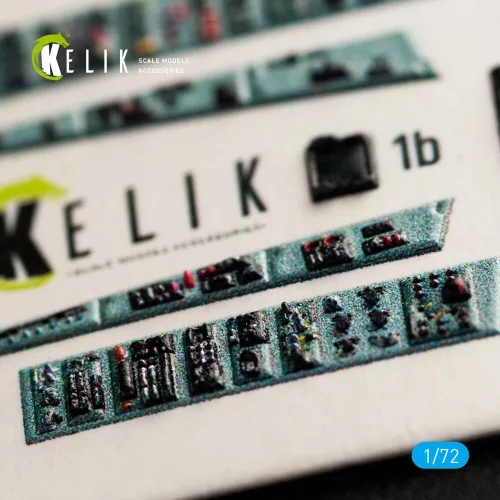 Kelik SU-27 interior 3D decals for Trumpeter kit - 3D belsőtér-részletező matricakészlet