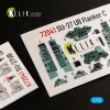 Kelik SU-27UB interior 3D decals for Trumpeter kit - 3D belsőtér-részletező matricakészlet