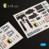 Kelik OV-10A Bronco interior 3D decals for ICM kit - 3D belsőtér-részletező matricakészlet