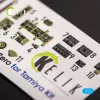 Kelik A6M2B Zero - interior 3D decals for Tamiya kit - 3D belsőtér-részletező matricakészlet