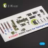 Kelik A6M3 Zero - interior 3D decals for Tamiya kit - 3D belsőtér-részletező matricakészlet