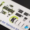 Kelik A6M3 Zero - interior 3D decals for Tamiya kit - 3D belsőtér-részletező matricakészlet