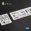 Kelik Mirage - 2000N - interior 3D decals for Dream Model kit - 3D belsőtér-részletező matricakészlet