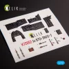 Kelik Junkers Ju87D-3N/D-7 - interior 3D decals for Fujimi/Hobby 2000 kit - 3D belsőtér-részletező matricakészlet