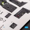Kelik Junkers Ju87D-3N/D-7 - interior 3D decals for Fujimi/Hobby 2000 kit - 3D belsőtér-részletező matricakészlet
