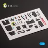 Kelik F-35A interior 3D decals for Tamiya kit - 3D belsőtér-részletező matricakészlet