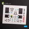 Kelik F-15I IAF Ra'am - interior 3D decals for GWH kit - 3D belsőtér-részletező matricakészlet