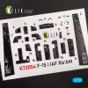 Kelik F-15I IAF Ra'am - interior 3D decals for GWH kit - 3D belsőtér-részletező matricakészlet