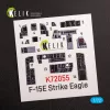 Kelik F-15E Strike Eagle - interior 3D decals for Revell kit - 3D belsőtér-részletező matricakészlet